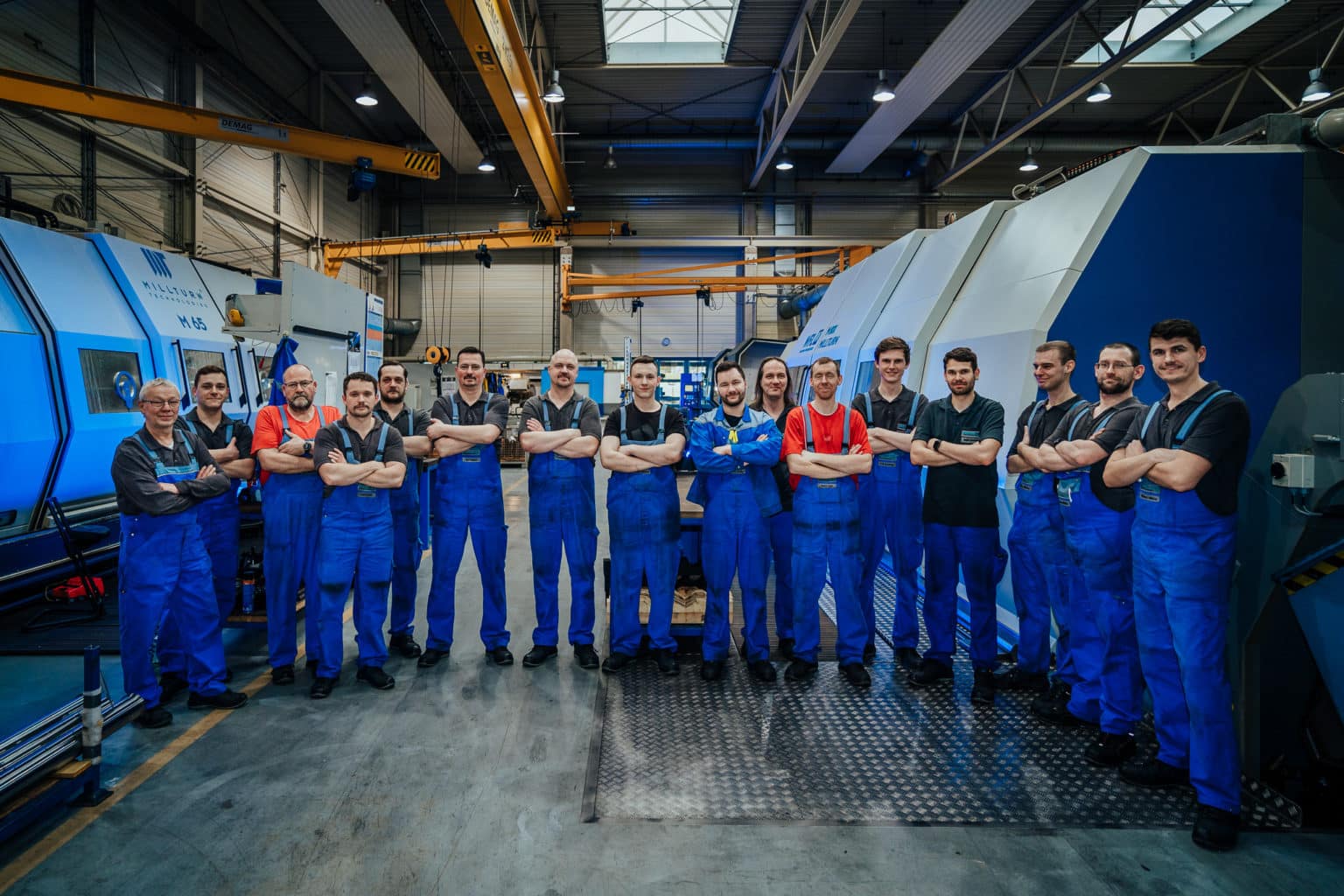 Mitarbeiter Maschinenbau Unternehmen Kersten Maschinenbau